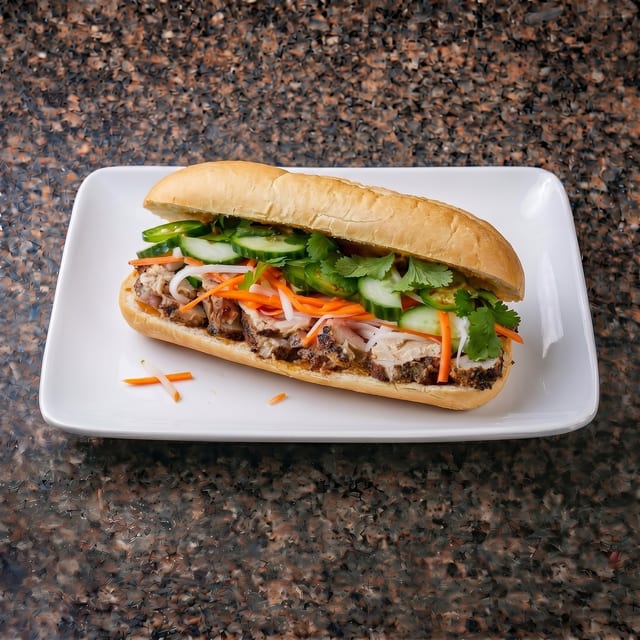 Pork Roll Banh Mi.
