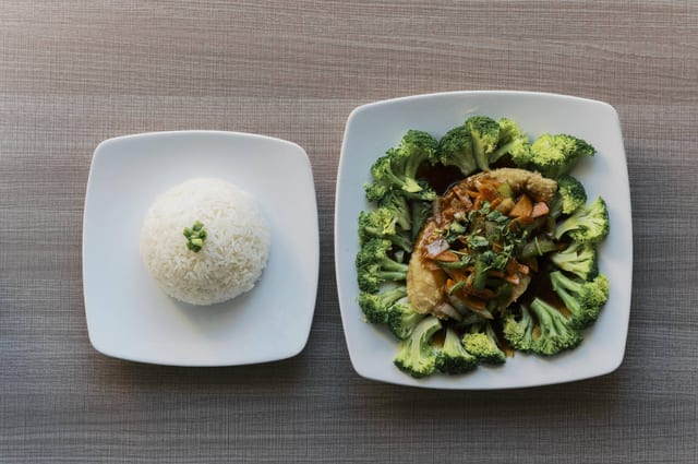 Tilapia in Ginger Sauce.