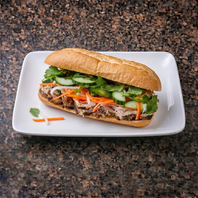 Grilled Pork Banh Mi.